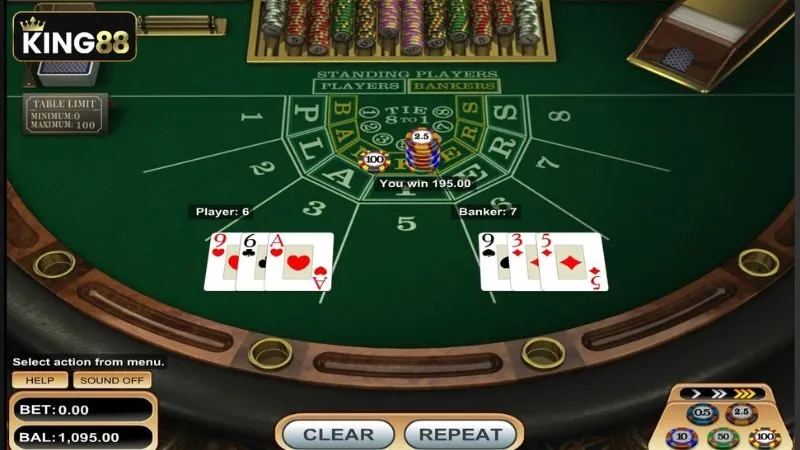 Game bài baccarat sở hữu cách vận hành khá đơn giản Game bài baccarat sở hữu cách vận hành khá đơn giản
