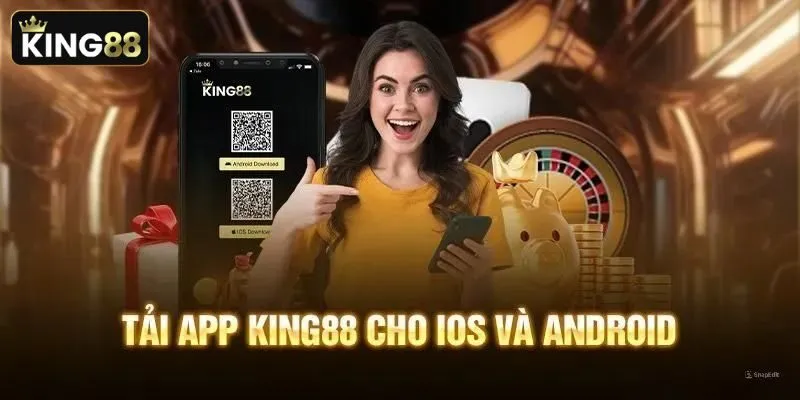 Giao diện hiện đại và mượt mà khi trải nghiệm sau khi Tải App King88 trên điện thoại