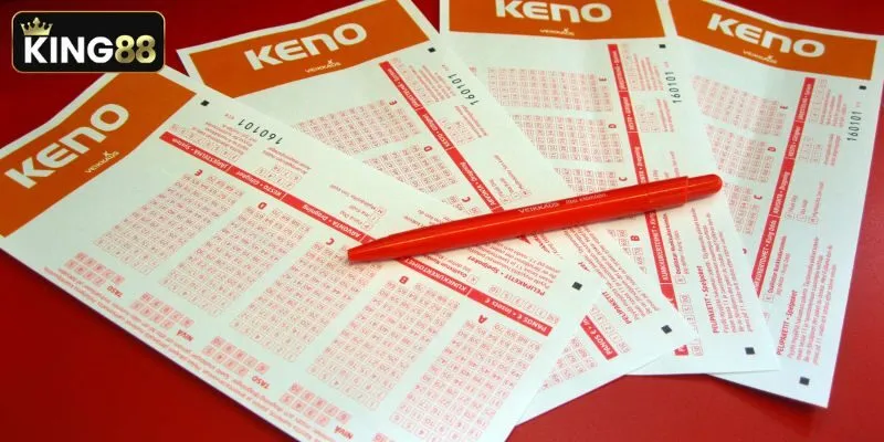 Thao tác đặt cược sảnh Keno nhanh chóng, dễ dàng trên hệ thống King88