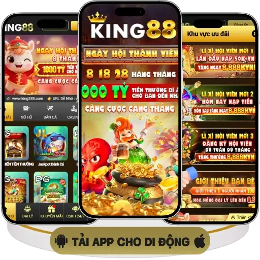 Hướng dẫn tải app King88